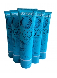 Набор из 5 пролонгирующих лубрикантов на водной основе Egzo Go (по 100 мл.) - EGZO - купить с доставкой в Раменском