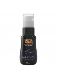 Пролонгирующая гель-смазка Sico Marathon - 50 мл. - Sico - купить с доставкой в Раменском
