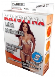 Надувная секс-кукла Krystyna - Boys of Toys - в Раменском купить с доставкой