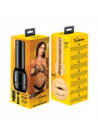 Мастурбатор-ротик Kiiroo Feel Victoria Mouth - Kiiroo - в Раменском купить с доставкой