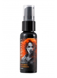 Гель с эффектом вибрации Volcano Of Passion со вкусом вишни - 25 мл. - Erotist Lubricants - купить с доставкой в Раменском
