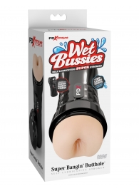 Мастурбатор-анус в колбе Super Banging Butthole - Pipedream - в Раменском купить с доставкой