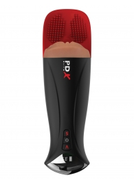 Мастурбатор-вагина в колбе с вибрацией Fuck-O-Matic Pro XL - Pipedream - в Раменском купить с доставкой