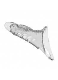 Прозрачная насадка на пенис - 22 см. - Baile - в Раменском купить с доставкой