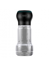 Набор PowerBlow   Feel Pocket Stroker Crystal: мастурбатор и интерактивная насадка - Kiiroo - в Раменском купить с доставкой