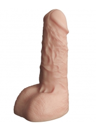 Телесный фаллоудлинитель с мошонкой Cock Next - 17 см. - LOVETOY (А-Полимер) - в Раменском купить с доставкой