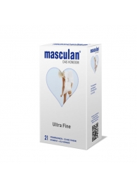 Особо тонкие презервативы Masculan Ultra Fine - 21 шт. - Masculan - купить с доставкой в Раменском