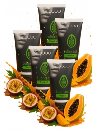 Набор из 5 съедобных лубрикантов JUJU со вкусом тропических фруктов - JuJu - купить с доставкой в Раменском