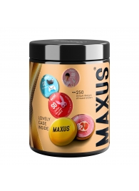 Точечные презервативы MAXUS 2000 Amazing Dots с железным кейсом - 12 шт. - Maxus - купить с доставкой в Раменском