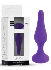 Фиолетовая анальная втулка Silcone Purple Plug Small - 10 см. - Boys of Toys в Раменском Фиолетовая анальная втулка Silcone Purple Plug Small - 10 см. - Boys of Toys