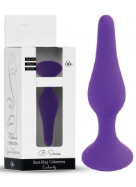 Фиолетовая анальная втулка Silcone Purple Plug Medium - 11 см. - Boys of Toys в Раменском Фиолетовая анальная втулка Silcone Purple Plug Medium - 11 см. - Boys of Toys
