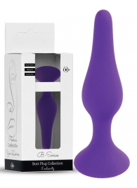 Фиолетовая анальная втулка Silcone Purple Plug Large - 12,5 см. - Boys of Toys в Раменском Фиолетовая анальная втулка Silcone Purple Plug Large - 12,5 см. - Boys of Toys