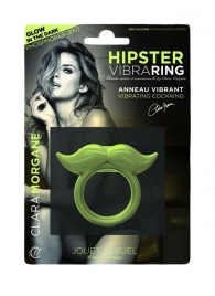 Люминесцентное эрекционное виброкольцо Hipster - Clara Morgane - в Раменском купить с доставкой