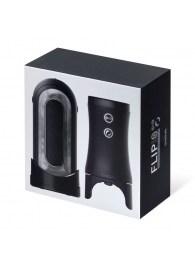 Набор Tenga Flip Zero Electronic Vibrotation: мастурбатор с вибрацией и устройство вращения - Tenga - в Раменском купить с доставкой