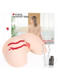 Мастурбатор-полуторс с двойным слоем материала и вибрацией Jenny Onahole Real Hips - KOKOS - в Раменском купить с доставкой Мастурбатор-полуторс с двойным слоем материала и вибрацией Jenny Onahole Real Hips - KOKOS - в Раменском купить с доставкой