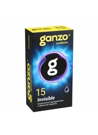 Супертонкие презервативы Ganzo Invisible - 15 шт. - Ganzo - купить с доставкой в Раменском Супертонкие презервативы Ganzo Invisible - 15 шт. - Ganzo - купить с доставкой в Раменском