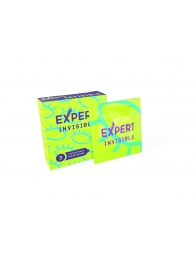 Ультратонкие презервативы Expert Invisible - 3 шт. - Expert - купить с доставкой в Раменском