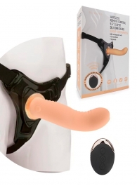 Женский вибрострапон со съемной насадкой и пультом ДУ - Erokay - купить с доставкой в Раменском