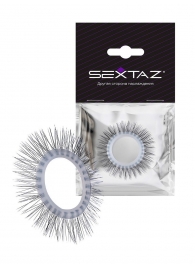 Круглое эрекционное кольцо с «ресничками» - Sextaz - в Раменском купить с доставкой