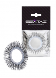 Круглое эрекционное кольцо с длинными «ресничками» - Sextaz - в Раменском купить с доставкой