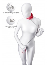 Красный ошейник с подкладкой из меха - ToyFa - купить с доставкой в Раменском