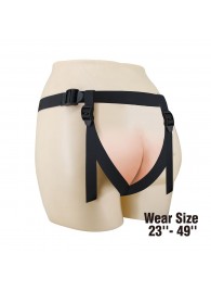 Черные трусики харнесс с платформой Caludio I - Baile - купить с доставкой в Раменском