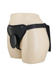 Черные трусики харнесс с платформой Caludio I - Baile - купить с доставкой в Раменском