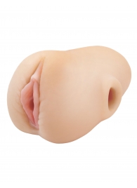 Телесный мастурбатор-вагина Pussy Pounder Squeeze Stroker - Pipedream - в Раменском купить с доставкой