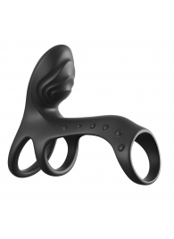 Черная насадка на пенис Ultimate Couples Cage Pro - Pipedream - в Раменском купить с доставкой