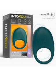 Зеленое интерактивное виброкольцо Ringo - Intoyou - в Раменском купить с доставкой