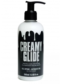 Лубрикант на водной основе Creamy Glide с консистенцией спермы - 250 мл. - Strap-on-me - купить с доставкой в Раменском