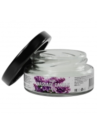 Массажная свеча «Сирень» - 50 мл. - SGAN - купить с доставкой в Раменском