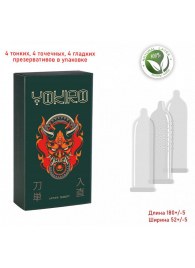 Презервативы YOKIRO Mix - 12 шт. - Sitabella - купить с доставкой в Раменском