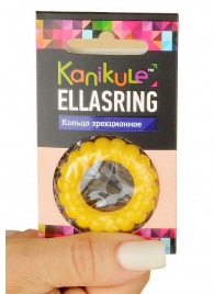 Цветное рельефное эрекционное кольцо Ellasring - Sitabella - в Раменском купить с доставкой
