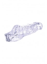 Прозрачная насадка-удлинитель Length Enhancer с подхватом - 16 см. - NMC - в Раменском купить с доставкой