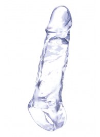 Прозрачная насадка-удлинитель Length Enhancer с подхватом - 16 см. - NMC - в Раменском купить с доставкой