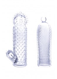 Набор из 2 прозрачных насадок на член Seductive Tickler Sleeves - NMC - в Раменском купить с доставкой