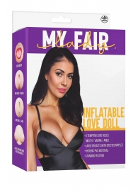 Телесная надувная секс-кукла с 3 любовными отверстиями - NMC - в Раменском купить с доставкой