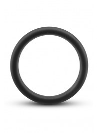 Черное эрекционное кольцо Silicone Go Pro Cock Ring - Blush Novelties - в Раменском купить с доставкой
