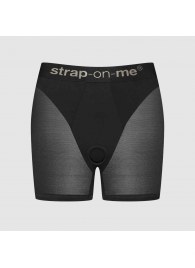 Трусики-шорты для фиксации насадок Strap-on-me Harness Lingerie Halo - size XS - Strap-on-me - купить с доставкой в Раменском