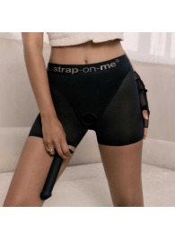 Трусики-шорты для фиксации насадок Strap-on-me Harness Lingerie Halo - size M - Strap-on-me - купить с доставкой в Раменском