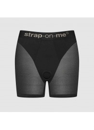 Трусики-шорты для фиксации насадок Strap-on-me Harness Lingerie Halo - size M - Strap-on-me - купить с доставкой в Раменском