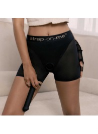 Трусики-шорты для фиксации насадок Strap-on-me Harness Lingerie Halo - size L - Strap-on-me - купить с доставкой в Раменском