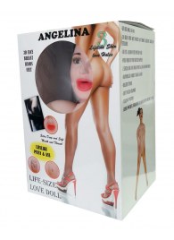 Надувная секс-кукла Angelina 3D - Boys of Toys - в Раменском купить с доставкой