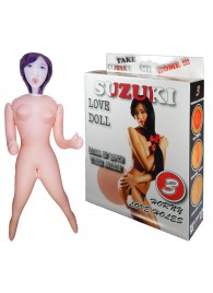 Надувная секс-кукла Suzuki - Boys of Toys - в Раменском купить с доставкой
