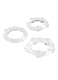 Набор из 3 эрекционных прозрачных колец - Boys of Toys - в Раменском купить с доставкой