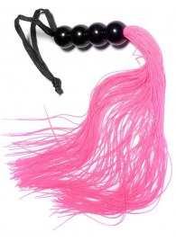 Розовая силиконовая плеть - 35,5 см. - Boys of Toys - купить с доставкой в Раменском