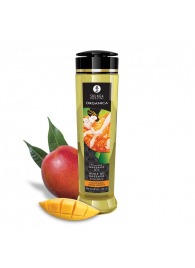 Массажное масло для тела Luscious Mango с ароматом манго - 240 мл. - Shunga - купить с доставкой в Раменском