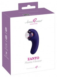 Синий плазменный вибратор ZANTO Plasma Vibrator - Orion
