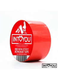 Красный скотч для фиксации Non-Sticky Bondage Tape - 15 м. - Intoyou - купить с доставкой в Раменском